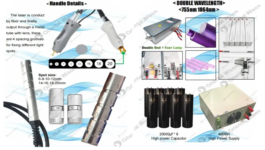 15inch Alexandrite Laser Hair Removal Beauty Machine